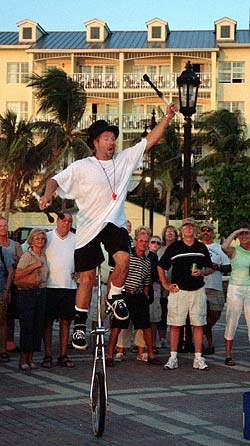 Juggler at Key West